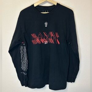 Kendrick Lamar Damn Tour 2017 concert t shirt